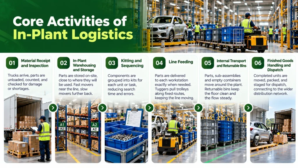 Core Activities of In-Plant Logistics