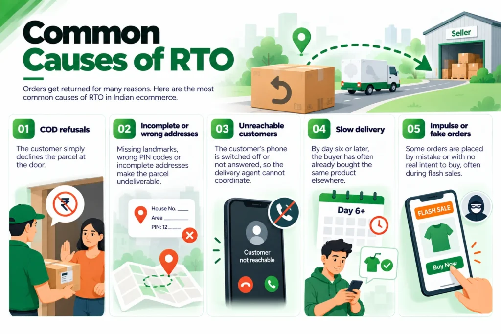 Common Causes of E‑Commerce RTO in India