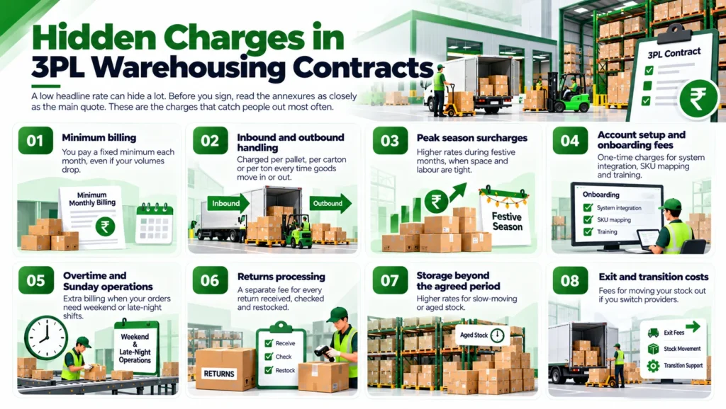Hidden 3PL Warehousing Charges